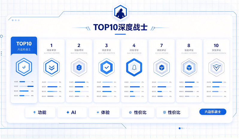 2026年度绩效考核系统TOP10深度评测：谁才是真正的“六边形战士”？