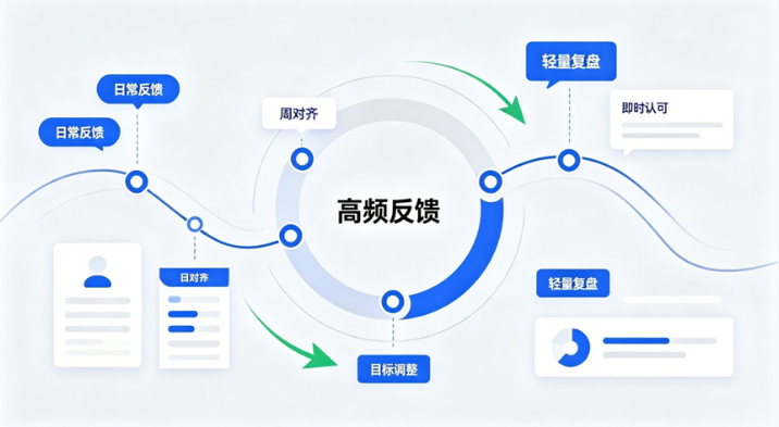 持续反馈取代年度考核：绩效管理系统如何支撑“天天有反馈、周周有对齐”