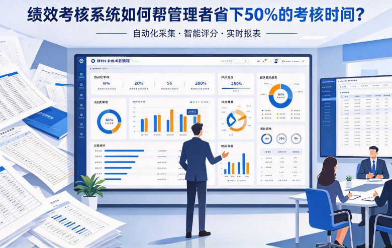 绩效考核系统如何帮管理者省下50%的“考核时间”