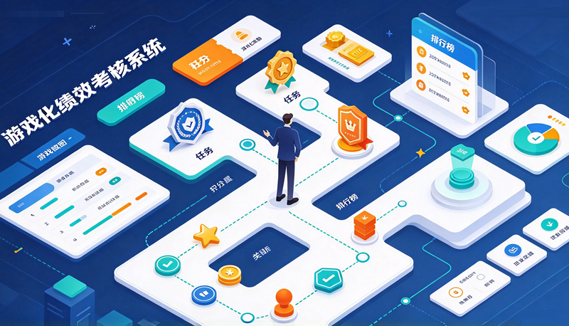 游戏化绩效考核系统：让考核像打游戏一样上瘾的底层逻辑