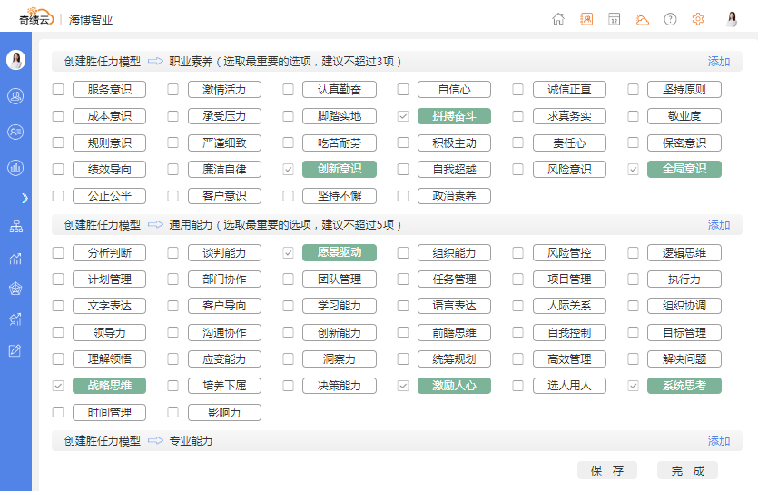 素质模型